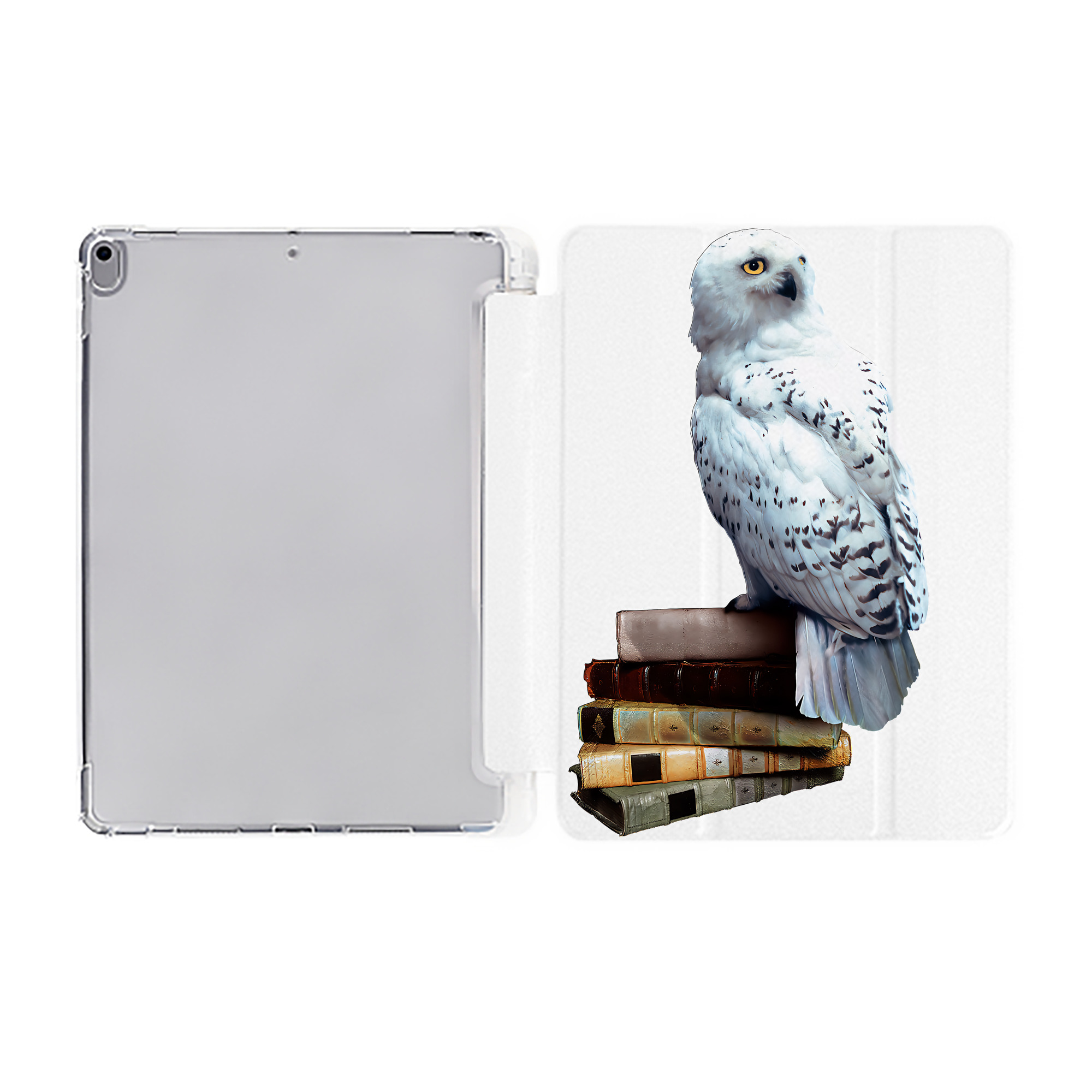 （画像用） Harry Potter ハリー・ポッターシリーズ IPad ケース ペン収納付き 三つ折りスタンド PUレザー×シリコン 対応機種9.5/10.5/10.9インチ